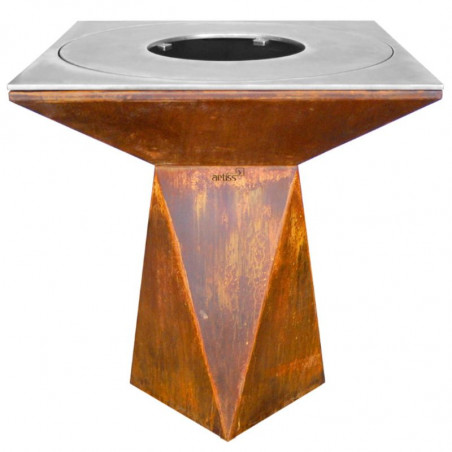 Brasero G1 Corten 90 cm - Acier Carbone ARTISS - 1 Brasero G1 Corten 90 cm - Acier Carbone ARTISS - 1