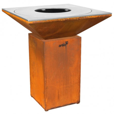 Brasero G7 Corten 90 cm - Acier Inoxydable ARTISS - 1 Brasero G7 Corten 90 cm - Acier Inoxydable ARTISS - 1