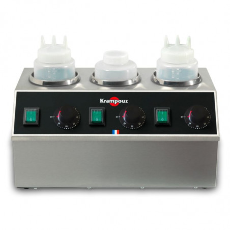 Chauffe Chocolat / Sauce Electrique Triple Krampouz - 1 Chauffe Chocolat / Sauce Electrique Triple Krampouz - 1