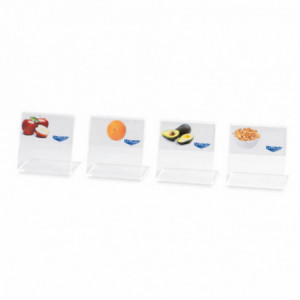 Porte-Menu en Methacrylate