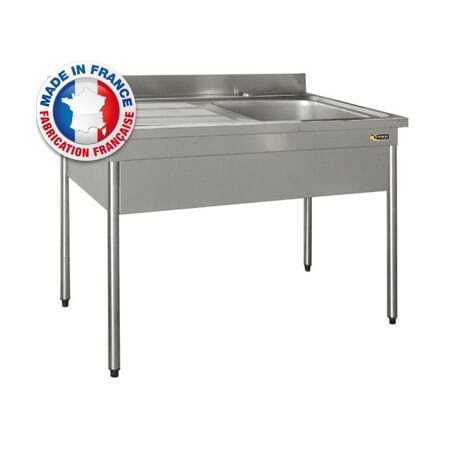 Plonge avec Cache Cuve Longueur 700 - Série 700 SOFINOR - 1 Plonge avec Cache Cuve Longueur 700 - Série 700 SOFINOR - 1