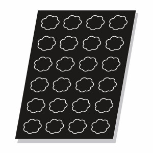 Moule Charlottes Flexipan - 18 Charlottes - 100 ml