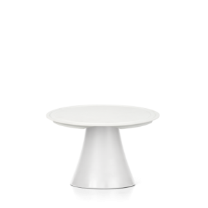 Support à Gateau Mélaminé Blanc - H 18 cm