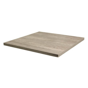 Plateau de Table Tavola Carré - Chêne Fumé - 600 x 600 mm