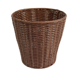 Panier Ronde en Polypropylène - Chocolat - ⌀ 373 mm
